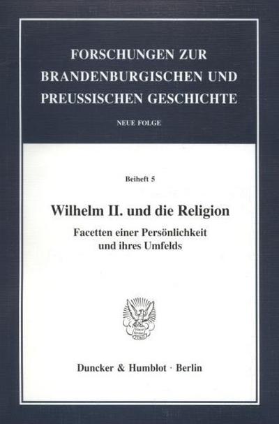 Wilhelm II und die Religion