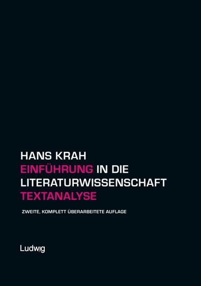 Einführung in die Literaturwissenschaft. Textanalyse
