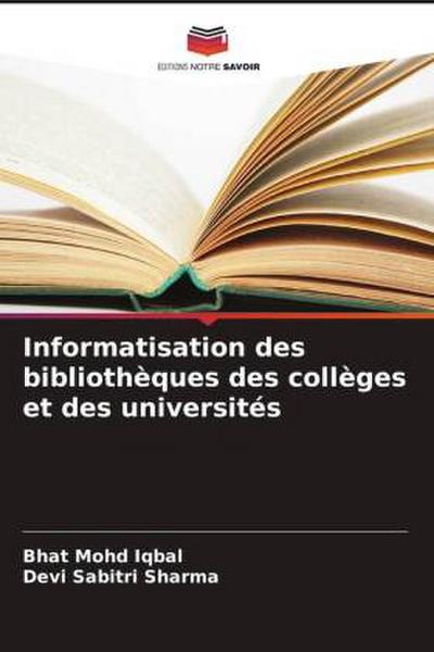 Informatisation des bibliothèques des collèges et des universités