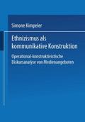 Ethnizismus als kommunikative Konstruktion