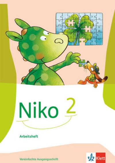 Niko 2. Arbeitsheft zum Sprachbuch in Vereinfachter Ausgangsschrift Klasse 2