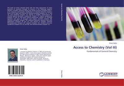 Access to Chemistry (Vol III)