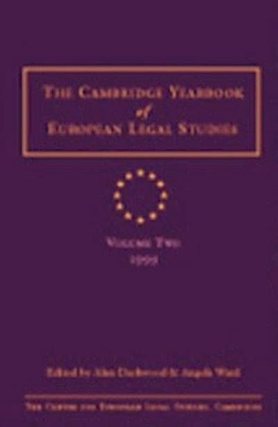 Cambridge Yearbook of European Legal Studies  Vol 2, 1999