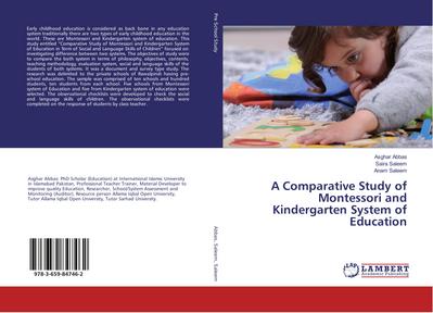 A Comparative Study of Montessori and Kindergarten System of Education