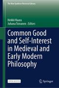 Common Good and Self-Interest in Medieval and Earl
