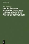Rückläufiges morphologisches Wörterbuch des Althoc