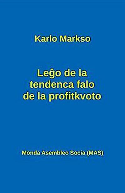 Lego de la tendenca falo de la profitkvoto