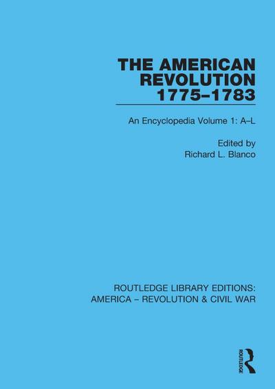 The American Revolution 1775-1783