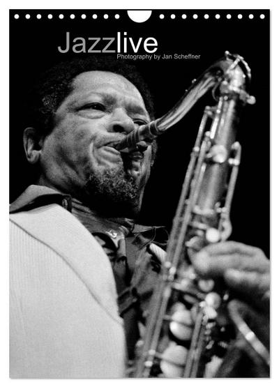 Jazz live (Wandkalender 2026 DIN A4 hoch), CALVENDO Monatskalender