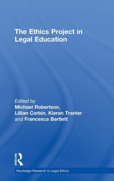 The Ethics Project in Legal Education