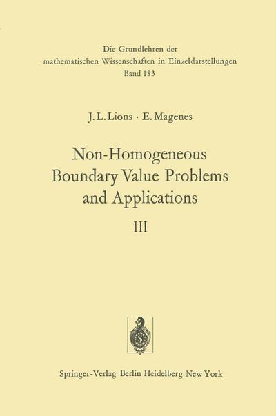 Non-Homogeneous Boundary Value Problems and Applications