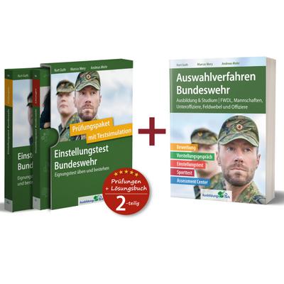 Paket - Einstellungstest + Auswahlverfahren Bundeswehr