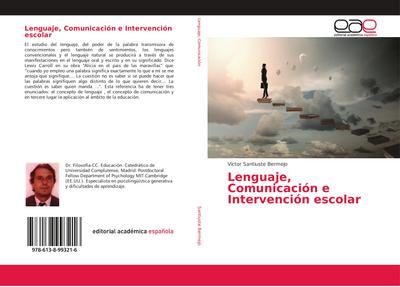 Lenguaje, Comunicación e Intervención escolar