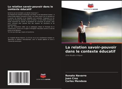 La relation savoir-pouvoir dans le contexte éducatif