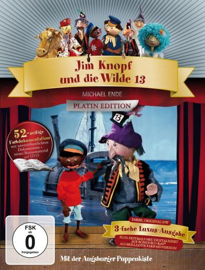 Jim Knopf und die Wilde 13, 2 DVDs + 1 Blu-ray (Platin-Edition)