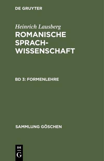 Formenlehre