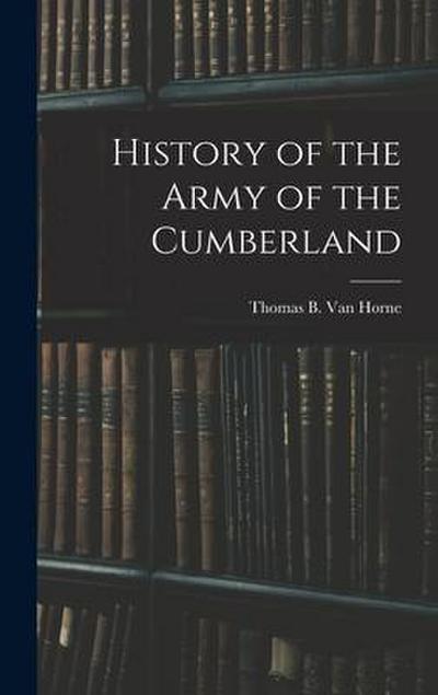 History of the Army of the Cumberland