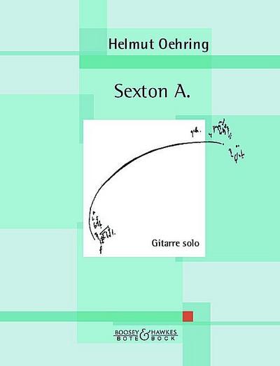 Sexton A.: Frei bearbeitet von Daniel Göritz. Gitarre.