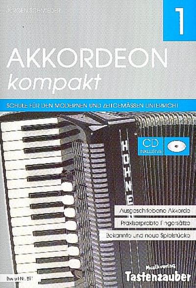 Akkordeon kompakt Band 1 (+CD)Schule für Akkordeon
