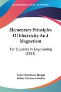 Elementary Principles Of Electricity And Magnetism