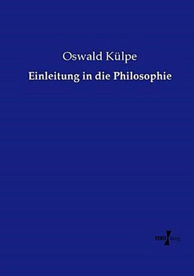 Einleitung in die Philosophie