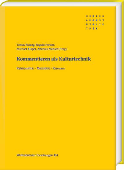 Kommentieren als Kulturtechnik