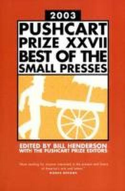 Pushcart Prize XXVII