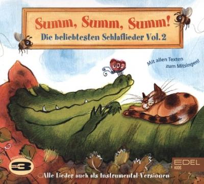 Summ, Summ, Summ - Die beliebtesten Schlaflieder,Vol.2, 1 Audio-CD