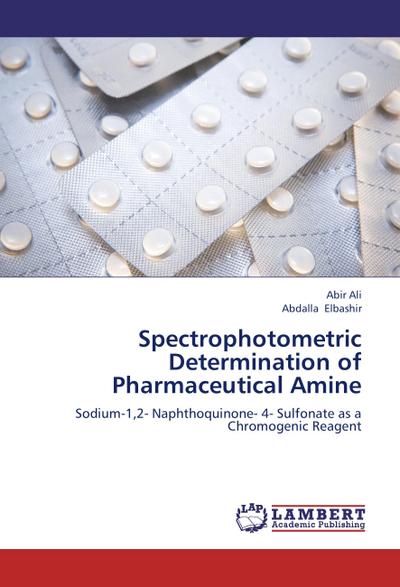 Spectrophotometric  Determination of Pharmaceutical Amine