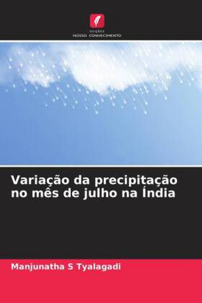 Variação da precipitação no mês de julho na Índia