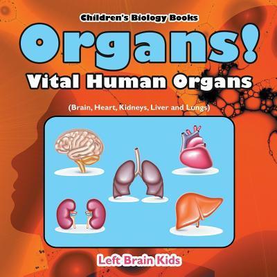 Organs! Vital Human Organs (Brain, Heart, Kidneys, Liver and Lungs) - Children’s Biology Books