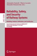 Reliability, Safety, and Security of Railway Syste