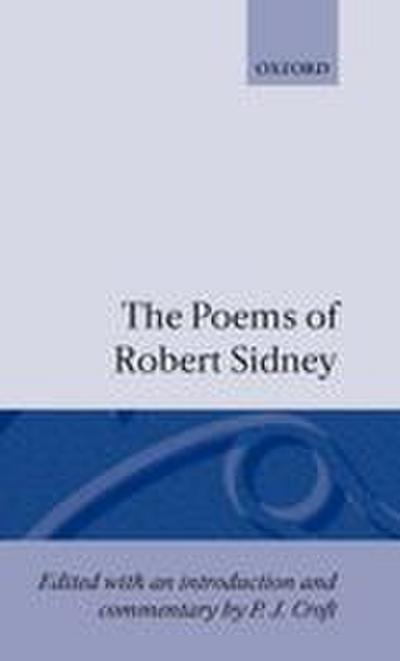 The Poems of Robert Sidney