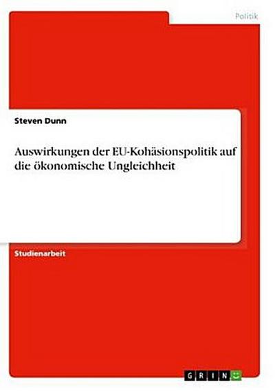 Auswirkungen der EU-Kohäsionspolitik auf die ökonomische Ungleichheit