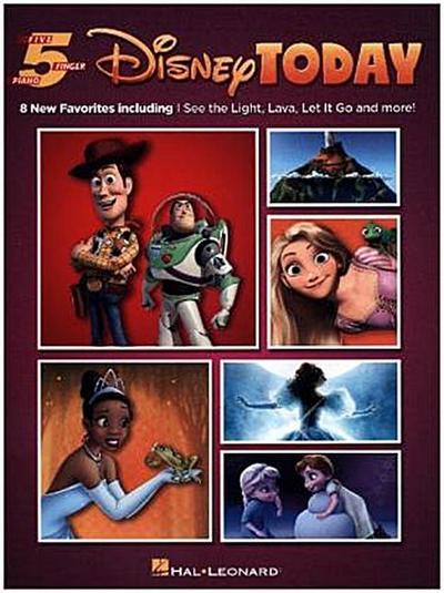 Disney Today: Five Finger Piano Songbook