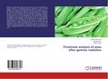 Proximate analysis of peas after gamma radiation