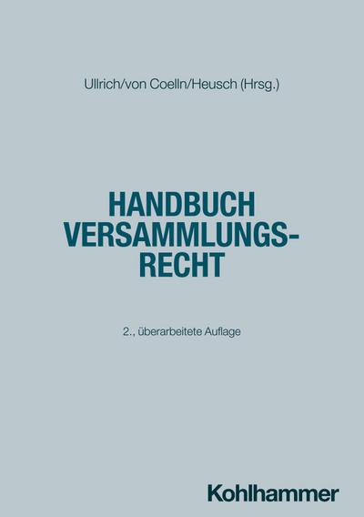 Handbuch Versammlungsrecht