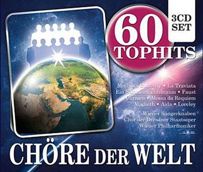 60 Top Hits Chöre der Welt, 3 Audio-CDs