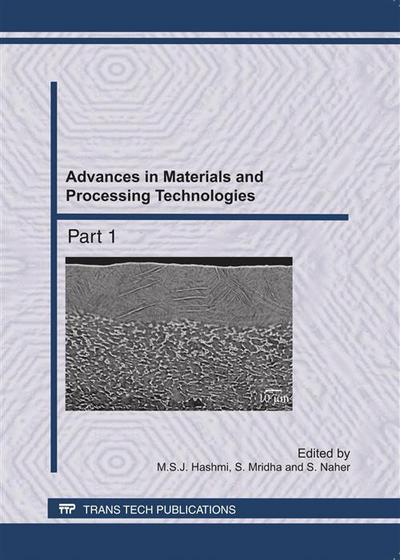 Advances in Materials and Processing Technologies II