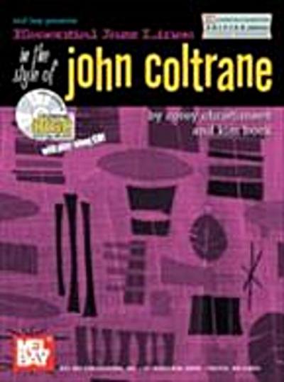 Essential Jazz Lines in the Style of John Coltrane, E Flat Instruments Edition