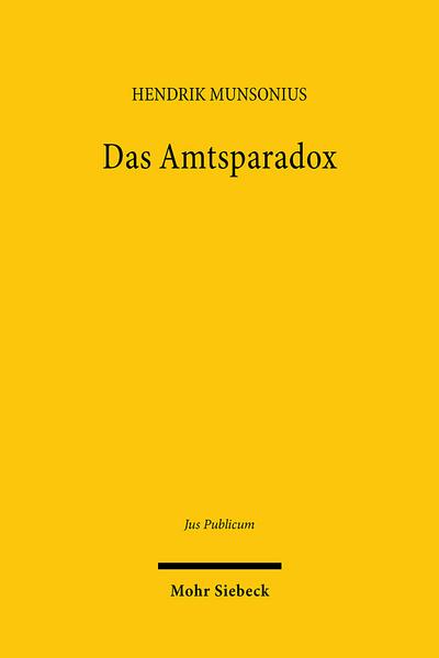 Das Amtsparadox