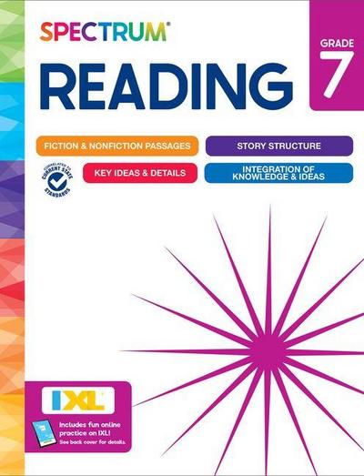 Spectrum Reading Workbook, Grade 7