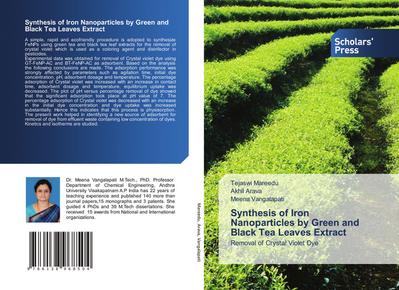 Synthesis of Iron Nanoparticles by Green and Black Tea Leaves Extract
