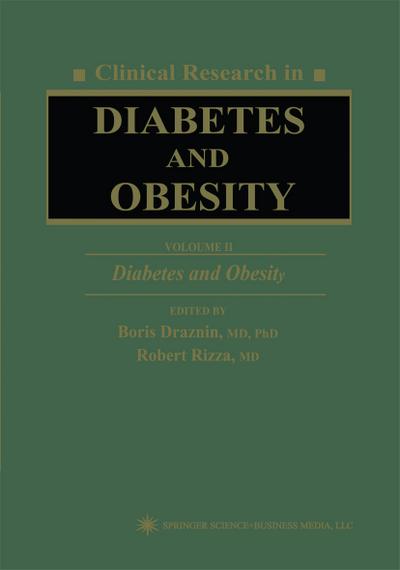 Clinical Research in Diabetes and Obesity, Volume 2