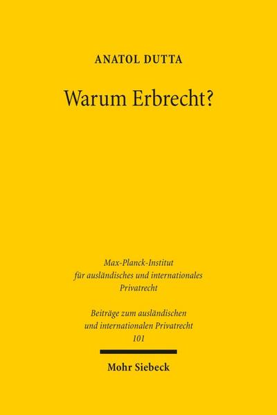 Warum Erbrecht?