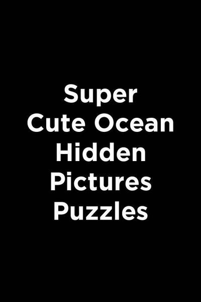 Super Sticker Ocean Hidden Pictures