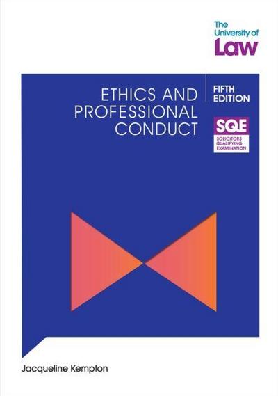 SQE Ethics and Professional Conduct 5e