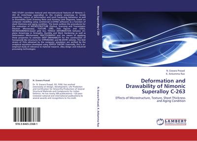 Deformation and Drawability of Nimonic Superalloy C-263
