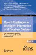 Recent Challenges in Intelligent Information and D