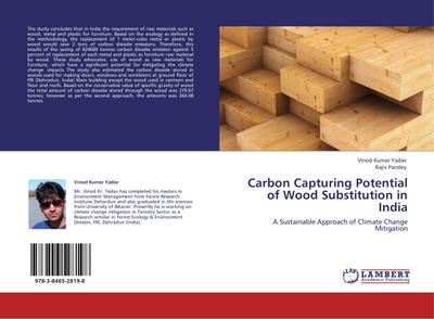 Carbon Capturing Potential of Wood Substitution in India